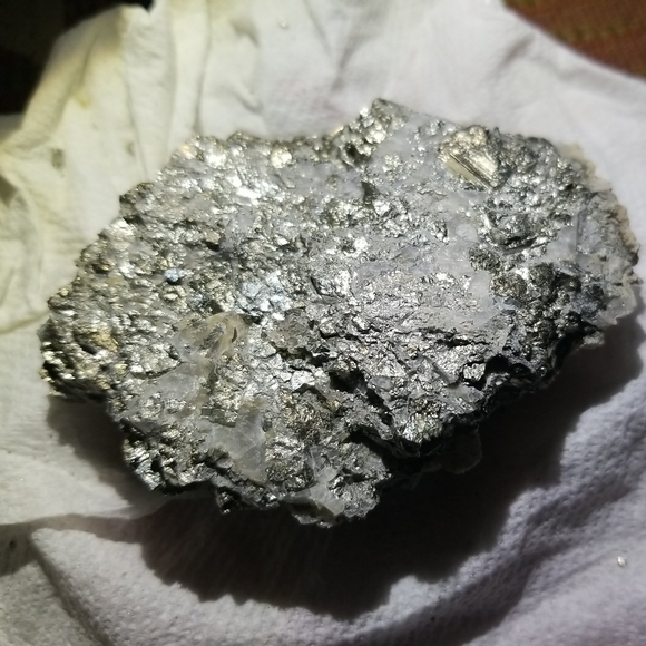COPY - Platinum & Gold Ore Specimen Rock Gold Mine Colorado - Picture 7 of 9